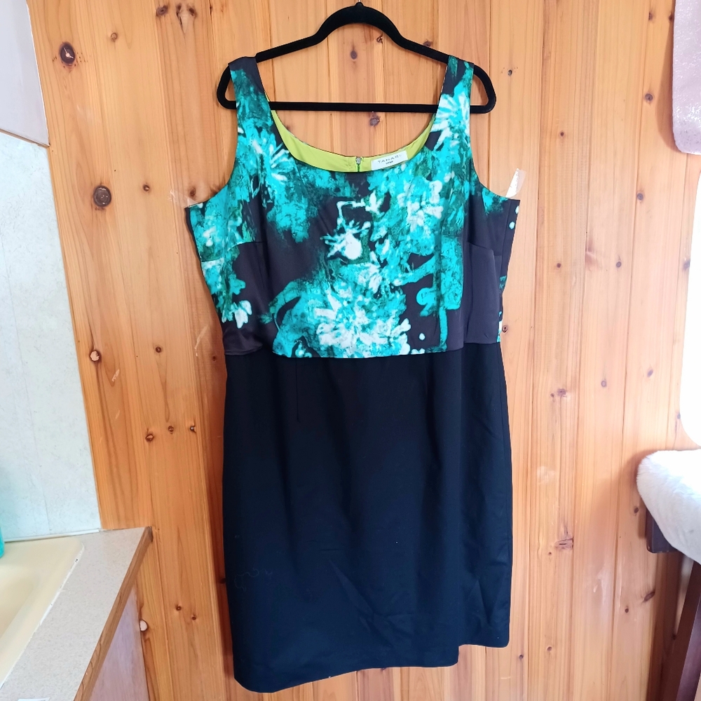 T Tahari Hallie SemiFormal Floral Plus‎ Size 16 Dress